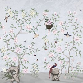 WG-136_Flower and Bird