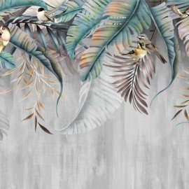 WG-138-flowers and birds