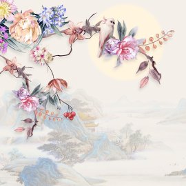 WG-143_hand painted flowers