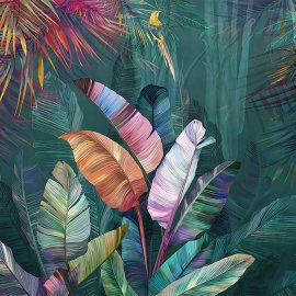 WG-169_tropical plant leaves