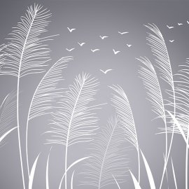 WG-352_Flowers Reeds