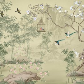 WG-213_flowers and birds