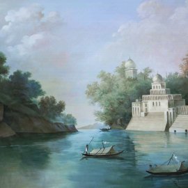 WG-216_hand painted castle