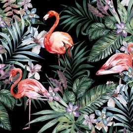 WG-879_Hand Painted Flamingo