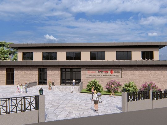 YARI OLİMPİK YÜZME HAVUZU