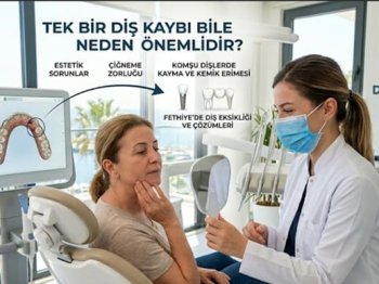 Tek Bir Diş Kaybı Bile Neden Önemlidir? Fethiye’de Diş Eksikliği ve Çözümleri.