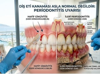Diş Eti Kanaması Neden Olur? Gizli Tehlike: Periodontitis