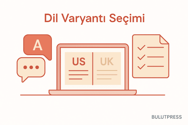 Web İçeriğinde Amerikan ve Britanya İngilizcesi Seçimi: Stratejik Yaklaşım