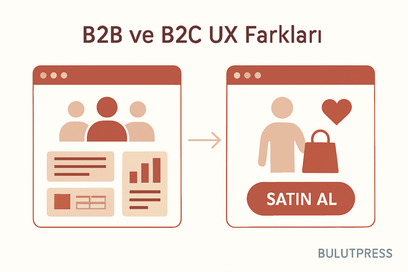 B2B ve B2C Web Sitelerinde Kullanıcı Deneyimi Farkları