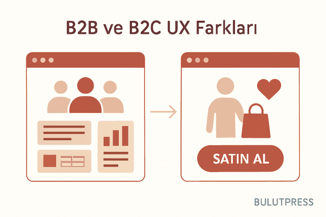 B2B ve B2C Web Sitelerinde Kullanıcı Deneyimi Farkları