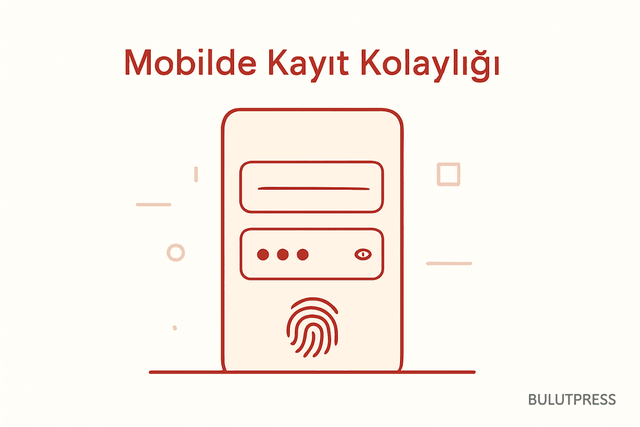 Mobil Kayıt ve Giriş Formları: Kullanıcı Deneyimi ve En İyi Uygulamalar