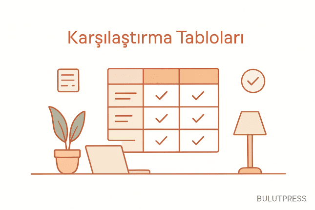 Karşılaştırma Tablosu Tasarımı: En İyi Uygulamalar ve İpuçları