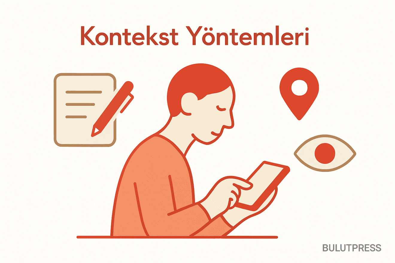 Kullanıcı Araştırmalarında Kontekst Yöntemleri: Günlük ve Saha Çalışmaları