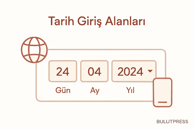 Tarih Giriş Alanı Tasarımı: Takvim mi, Yazarak mı?