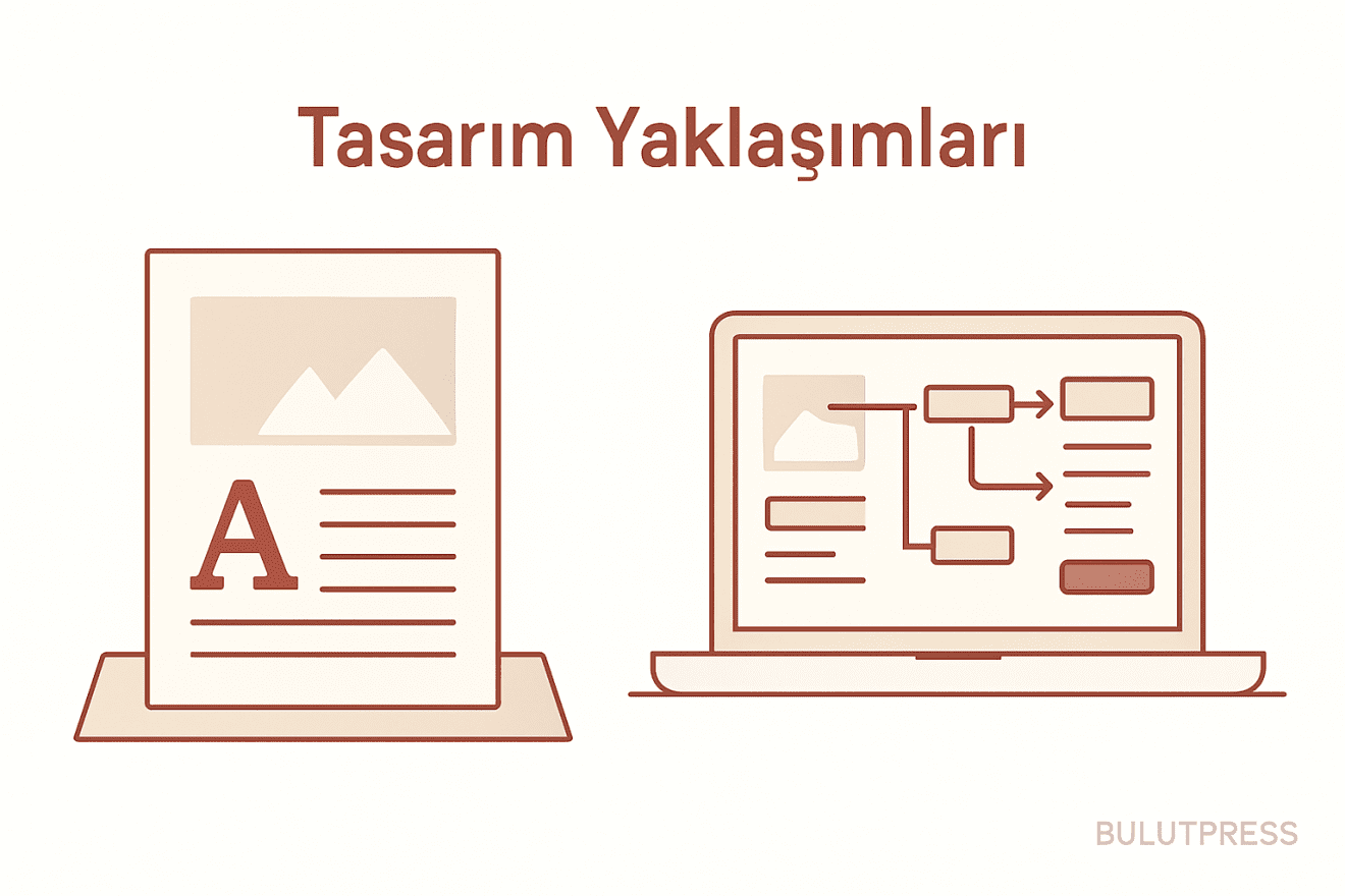 Sabit Sayfadan Akışkan Düzene: Baskı ve Web Tasarımı Karşılaştırması