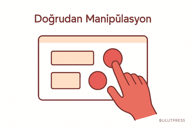 Direct Manipulation: Doğrudan Manipülasyon Arayüzlerde Nasıl Çalışır