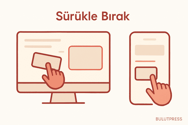 Sürükle Bırak (Drag and Drop) Tasarımında Doğru Kurgu