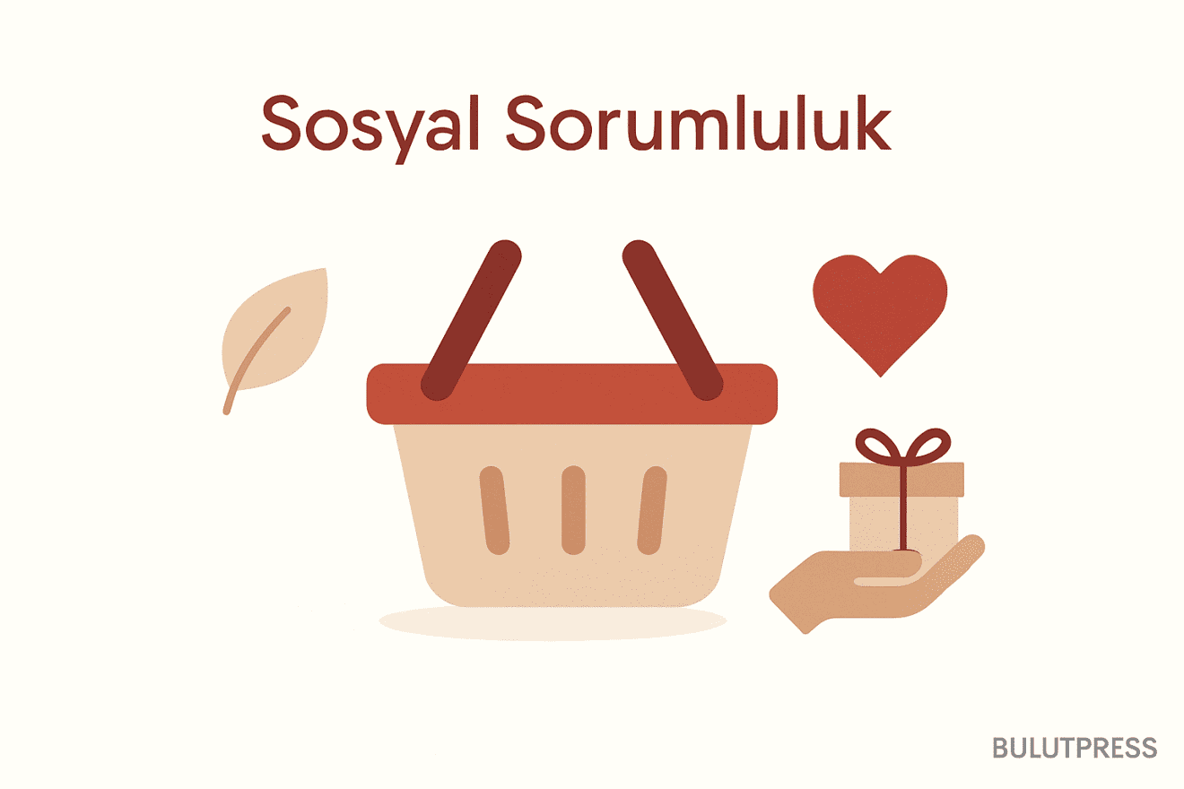 Sürdürülebilirlik etiketi ve bağış kutusu: akışta doğru yer