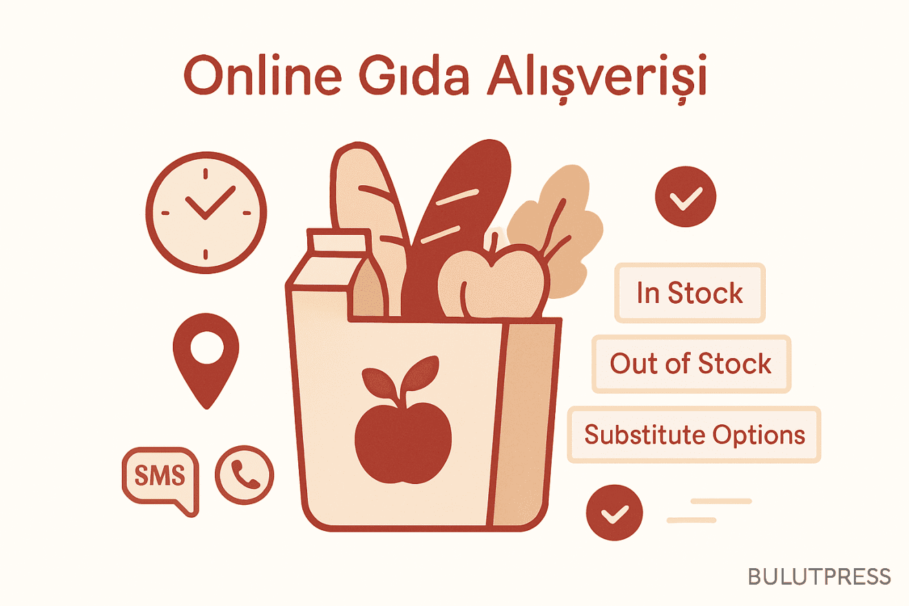 Market E-ticaretinde Slot Rezervasyonu ve Stok Bildirimi