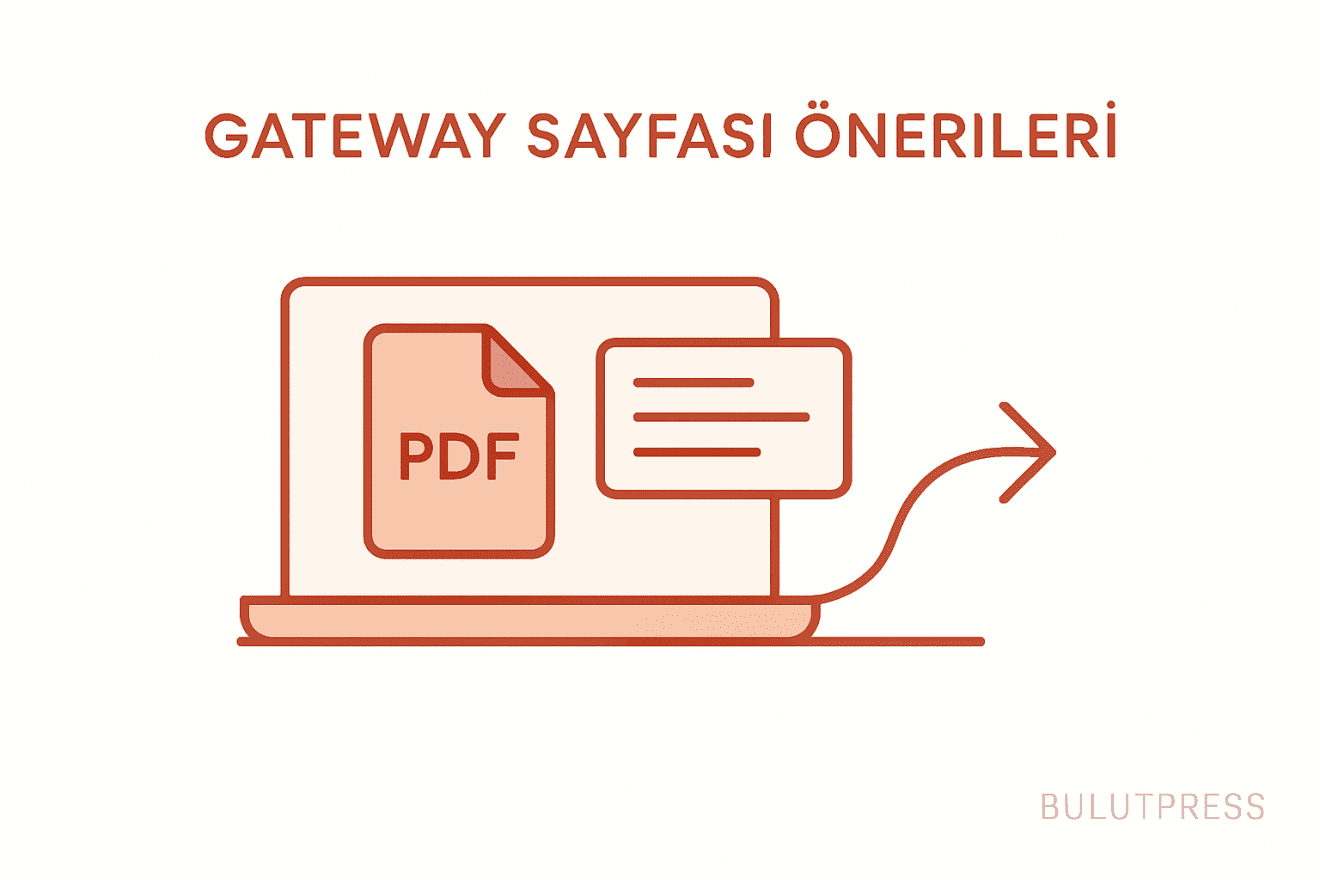 Gateway Sayfası: PDF Trafiğini Sitede Tutmanın Yolu