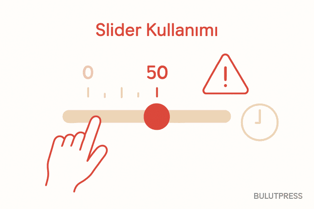 Slider Ne Zaman Yanlış Kontrol: Hassasiyet, Etiket ve Klavye