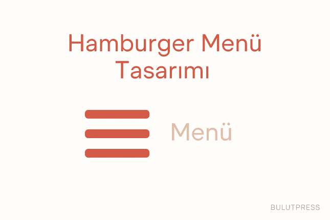Hamburger Menü: Tanınırlık, Menünün Bulunduğu Anlamına Gelmez