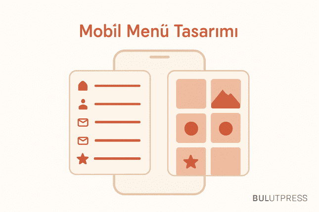 Mobil Menüde Metin Liste mi, Görsel Grid mi?