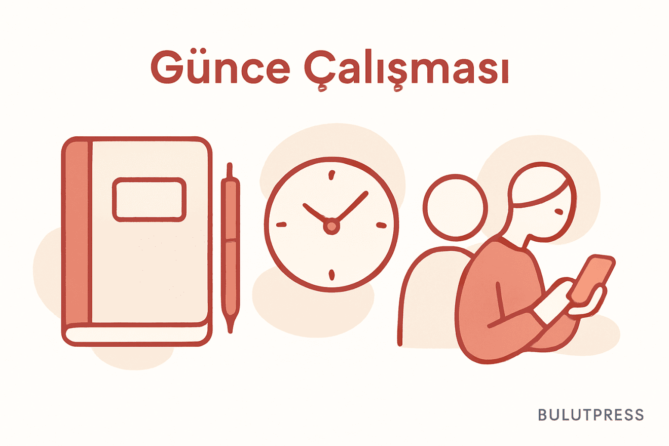 Günce çalışması: teşvik tasarımı, gecikme ölçümü ve veri kalitesi