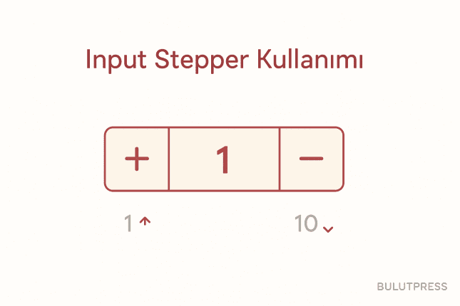 Input Stepper: Sayı Girişinde Nerede İşe Yarar, Nerede Yaramaz