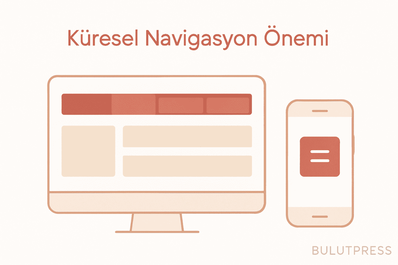 Masaüstü menüsü, mega menü ve menü ölçümü için pratik kurallar