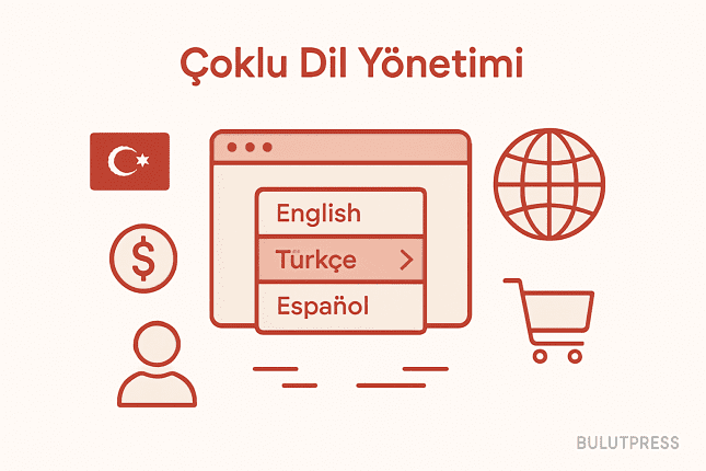 E-Ticarette Dil Seçici: Yerleşim, Etiket ve URL Kararları