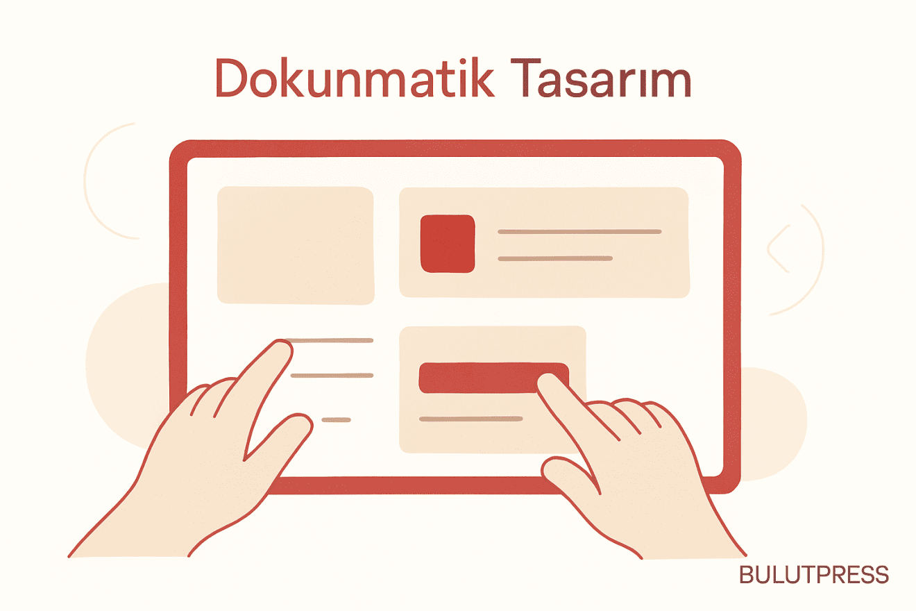 Büyük dokunmatik ekranlar için ergonomi ve etkileşim notları