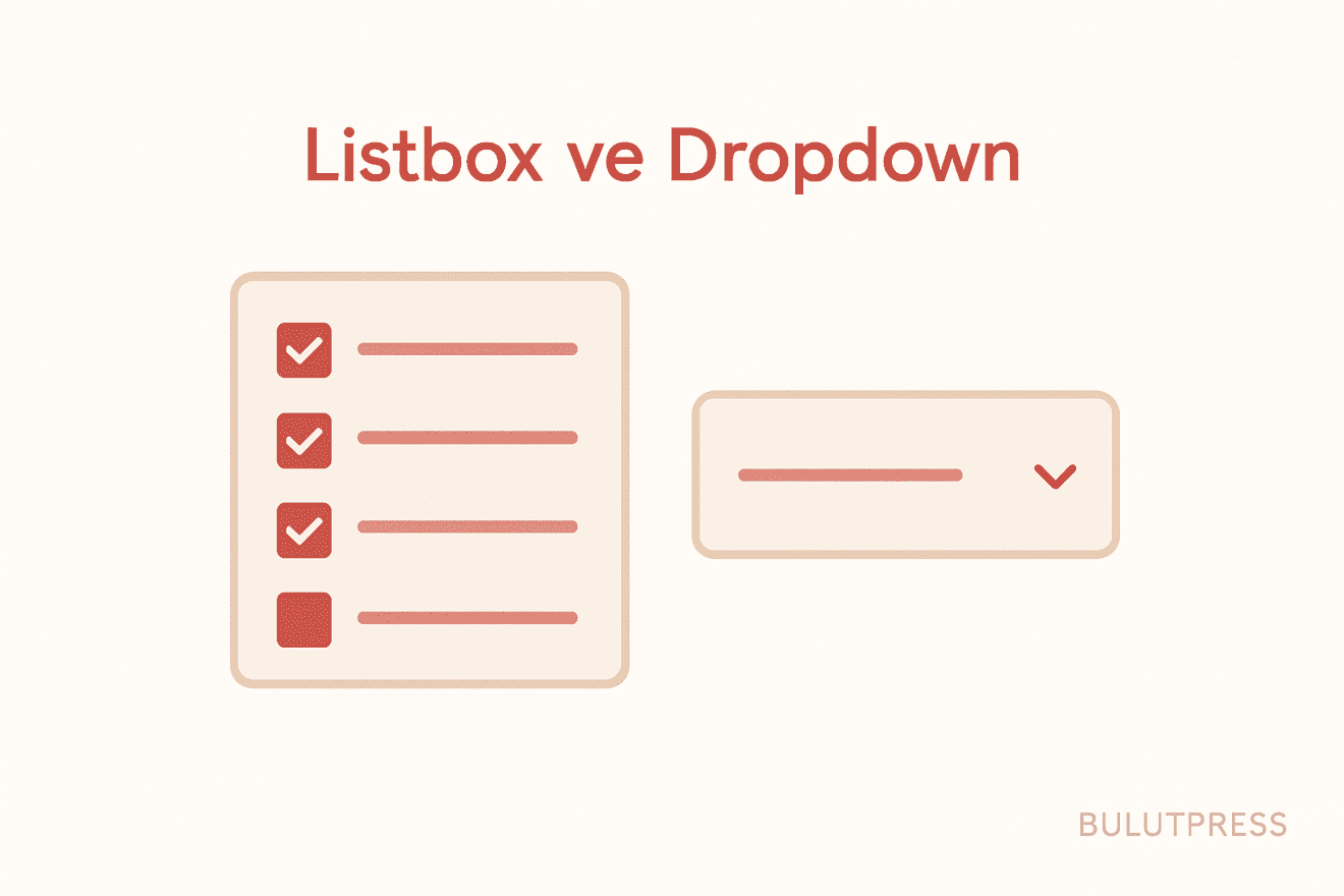 Seçenek Sayısına Göre Listbox ve Dropdown Tercihi