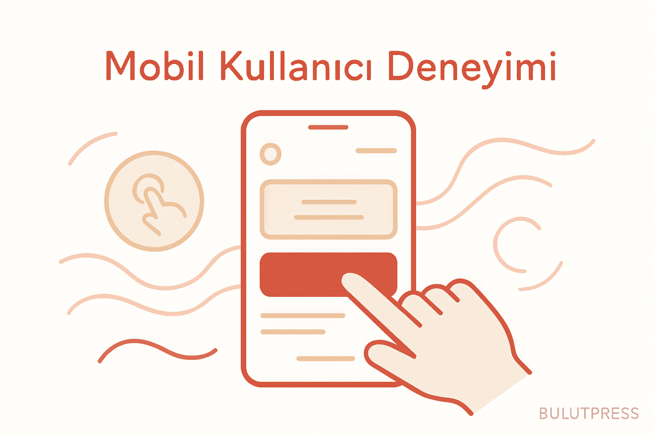 Mobil UX: gizleme kararları, dokunma hedefi ve form ayarı