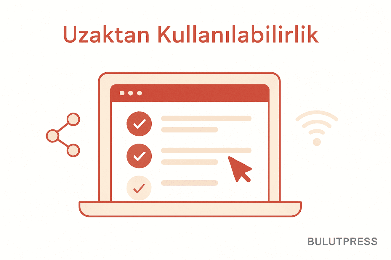 Uzaktan moderasyonlu testte teknik hazırlık, görev sırası ve sınırlar