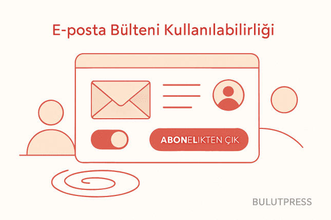 E-posta Bülteninde Abonelik ve Çıkış Akışının Tasarımı