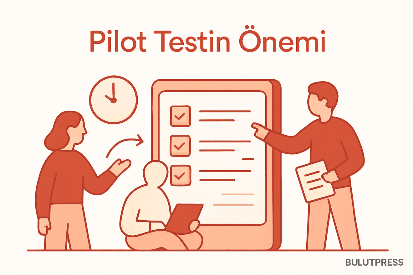 Kullanılabilirlik Testinde Pilot Oturum Nasıl Kurulur