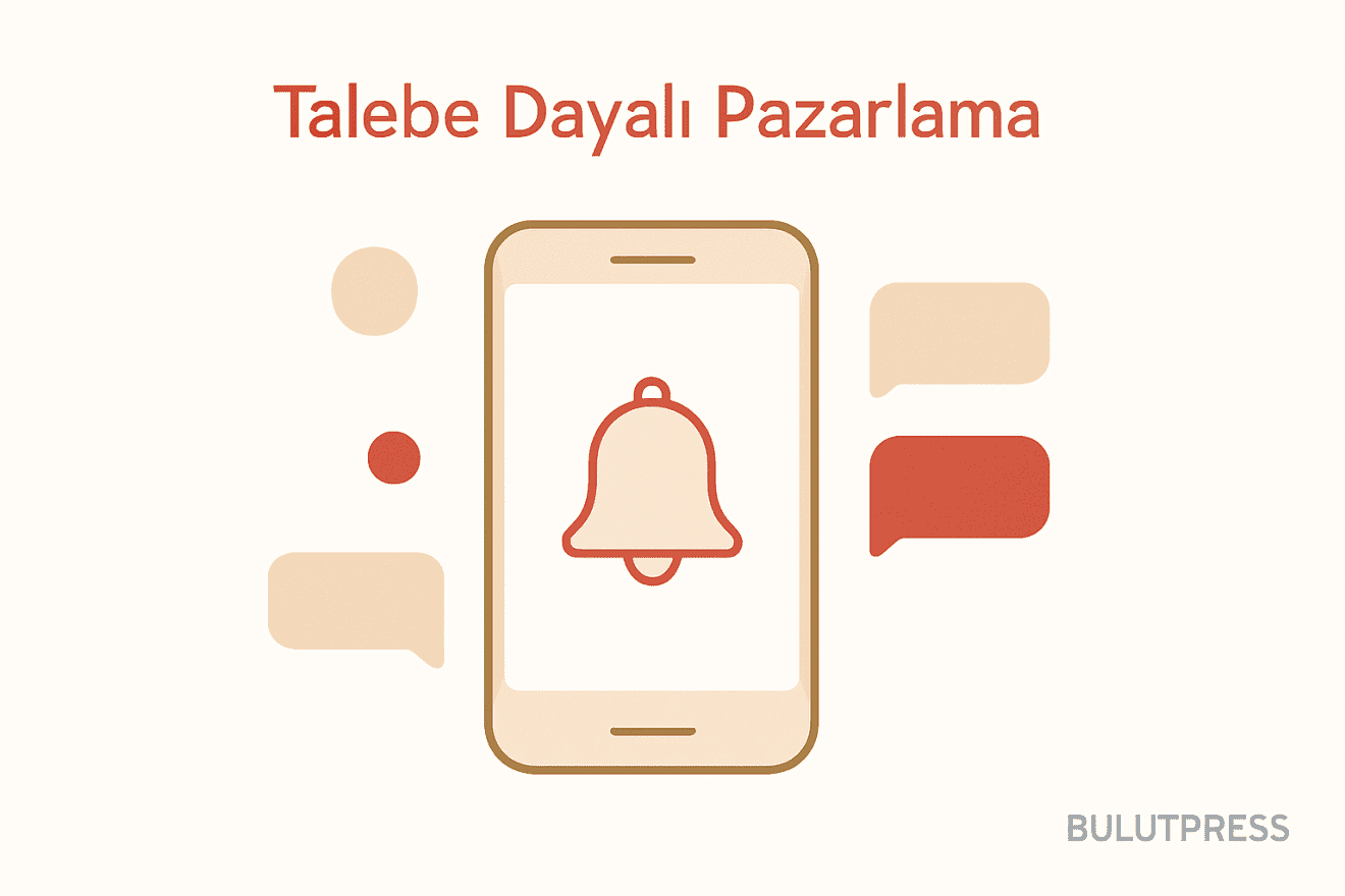 Talebe Dayalı Bildirim Nasıl Kurulur? Request Marketing