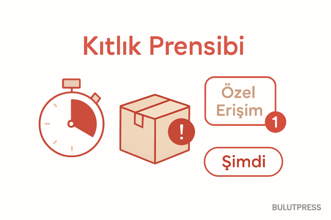 Kıtlık Prensibi: Arayüzde Aciliyet Yaratmanın Sınırları