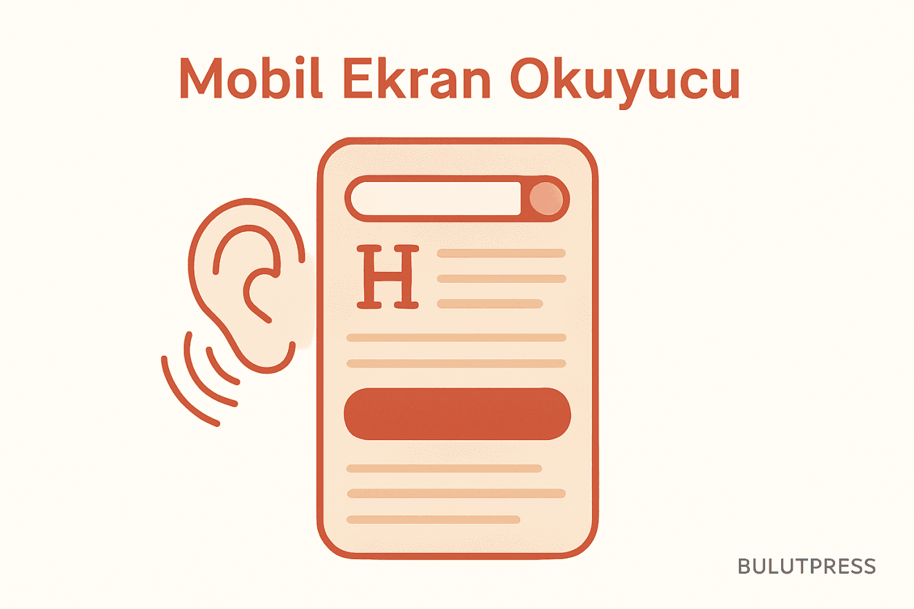 Mobilde Ekran Okuyucu Erişilebilirliği: Semantik, Odak ve Etiketler