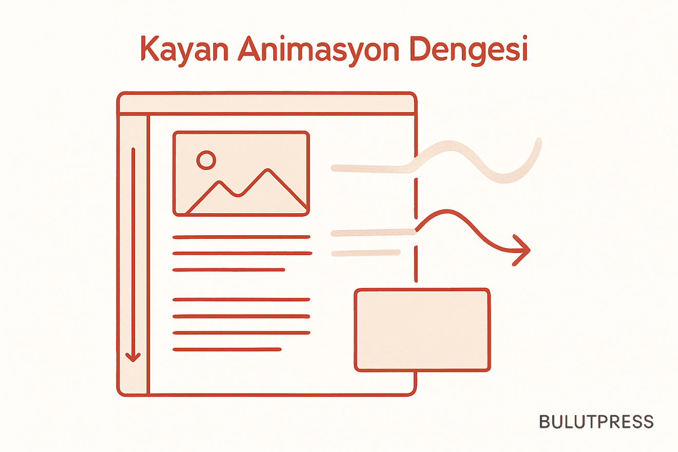 Kaydırma Animasyonlarında Erişilebilirlik ve Gecikme Hesabı
