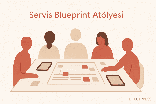 Servis Blueprint Atölyesi: Üç Saatlik Ajanda ve Sonrası