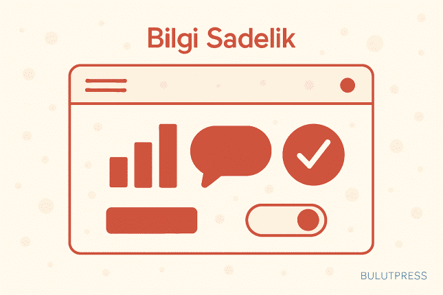 Sinyal-Gürültü Oranı: Arayüzde Neyi Keseceğinizi Seçmek