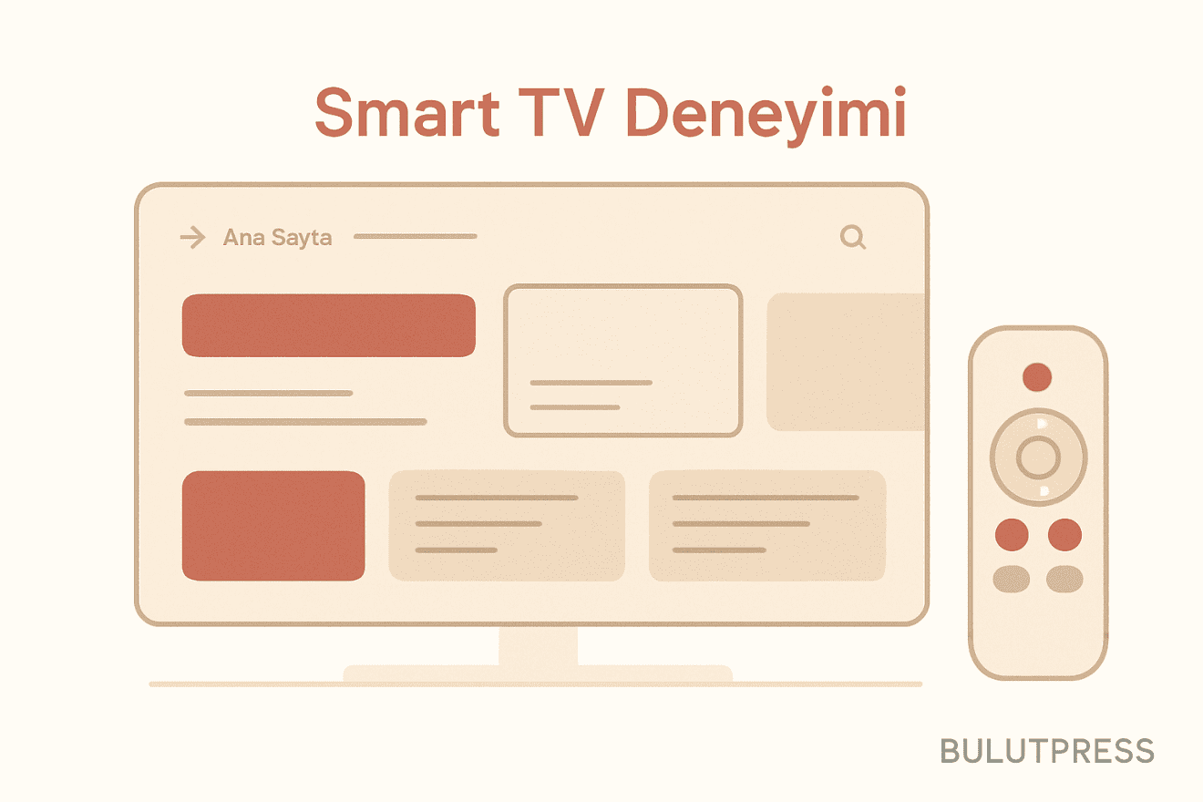 TV Arayüzü: Izgara Genişliği, Arama ve Odak Yönetimi