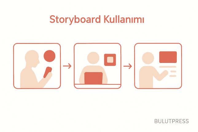 UX'te Storyboard: Nasıl Kurulur, Nerede Durur