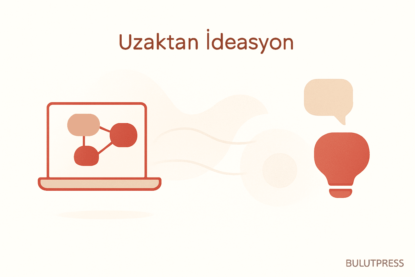 Asenkron ayrışma, senkron birleşme: uzaktan ideasyon düzeni