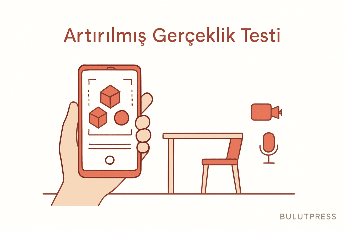 AR Kullanıcı Testi: Kayıt Düzeni, Kurulum ve Alan Hazırlığı