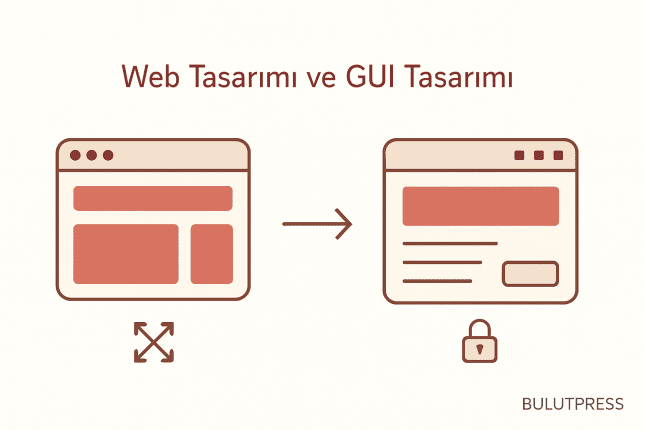 Web Tasarımı ile GUI Tasarımı Arasındaki Fark Kontrolde Toplanır
