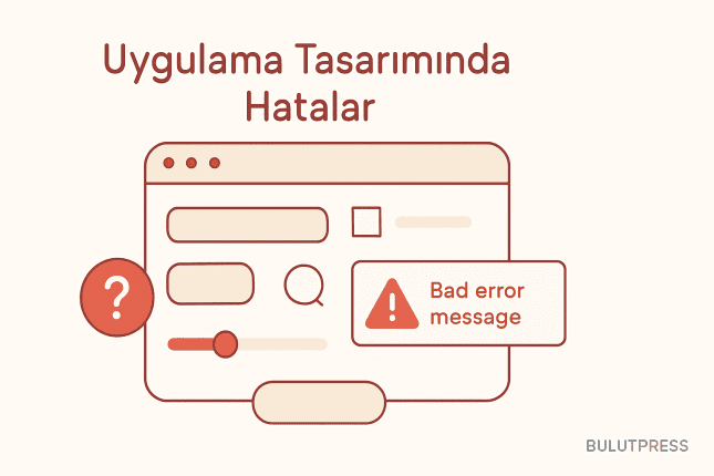 Uygulama Arayüzünde Sık Tekrar Eden Tasarım Hataları