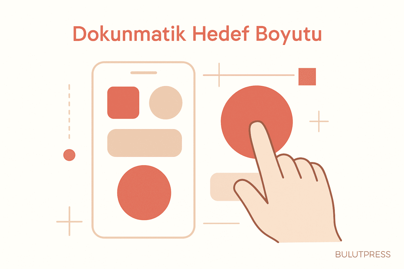Touch Target Boyutu, Aralığı ve Dokunma Alanını Genişletmek